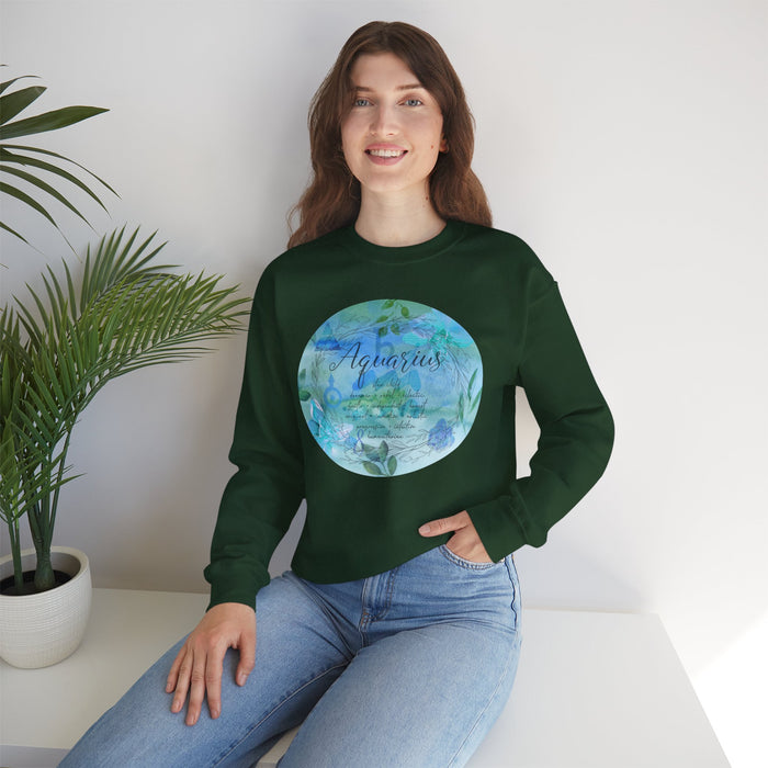 Aquarius Unisex Heavy Blend™ Crewneck Sweatshirt