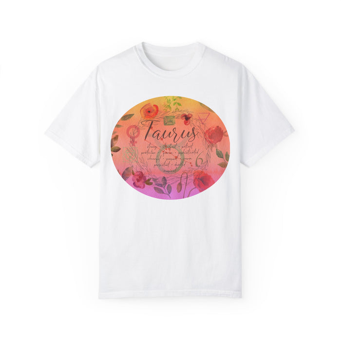 Taurus Unisex Garment-Dyed T-shirt
