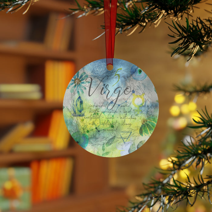 Virgo Metal Ornaments