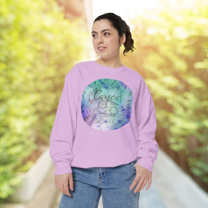 Cancer Unisex Garment-Dyed Sweatshirt
