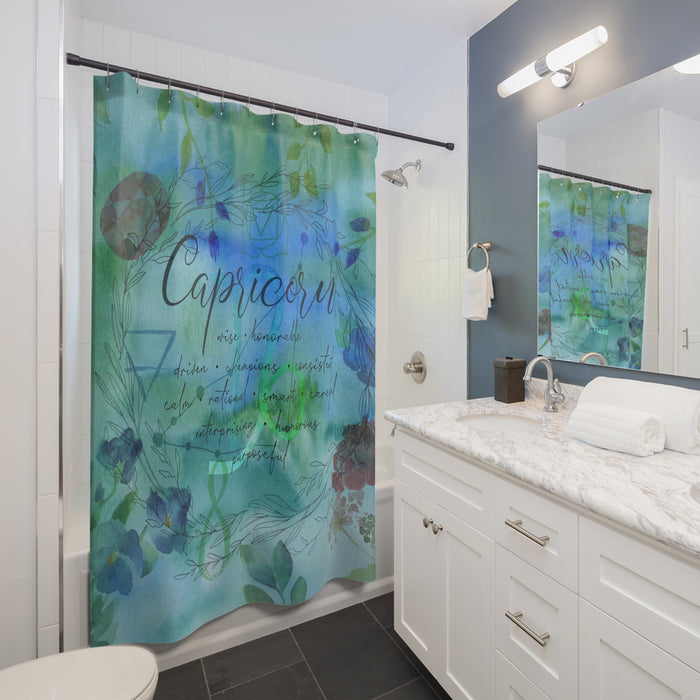 Capricorn Shower Curtains