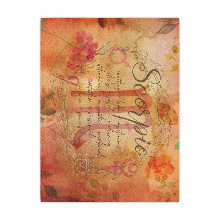 Scorpio Microfiber Blanket