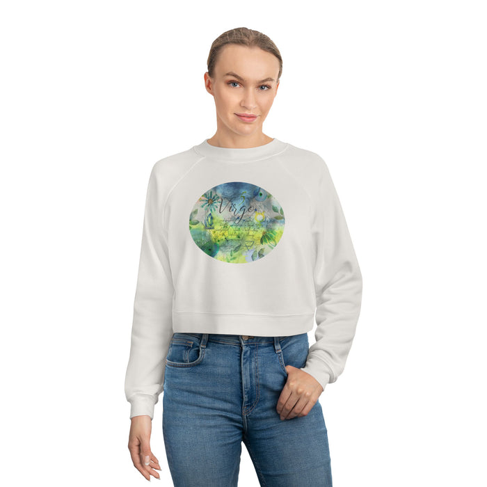 Virgo Women's Cropped Fleece Pullover