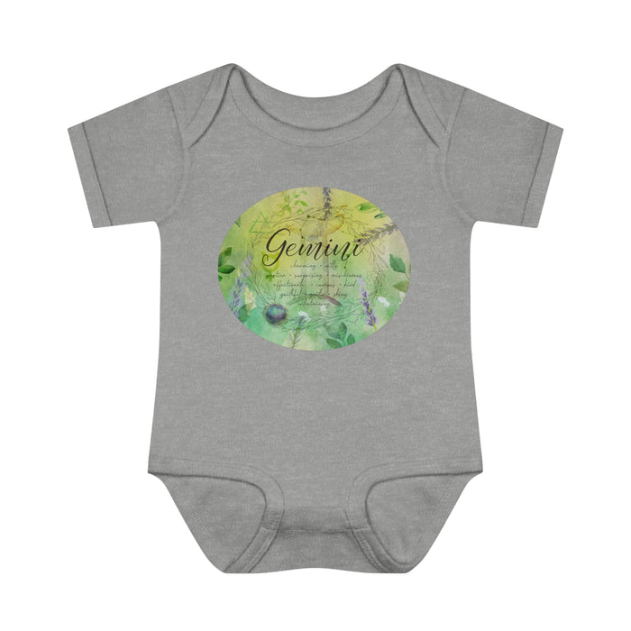 Gemini Infant Baby Rib Bodysuit