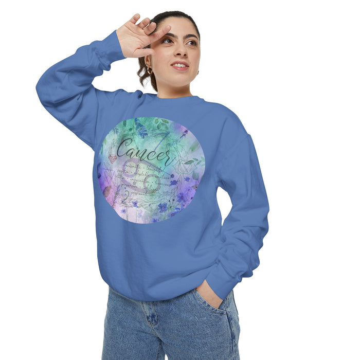 Cancer Unisex Garment-Dyed Sweatshirt