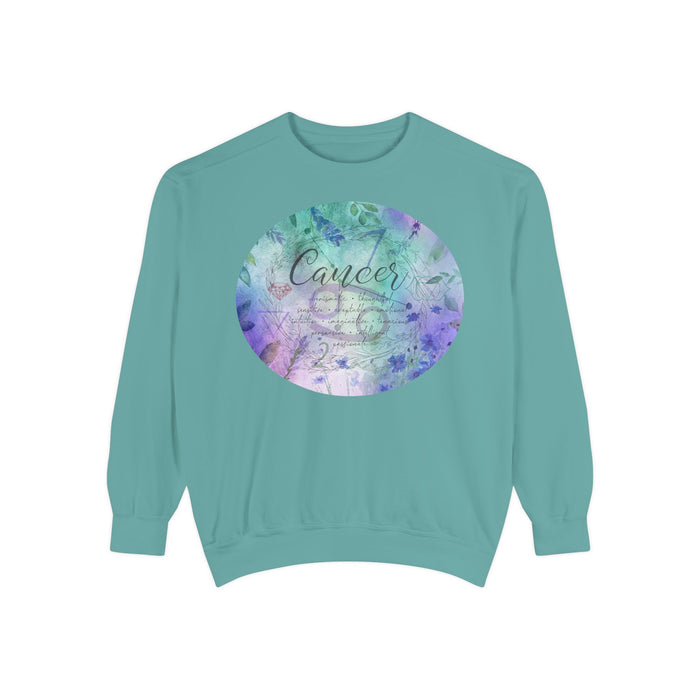 Cancer Unisex Garment-Dyed Sweatshirt