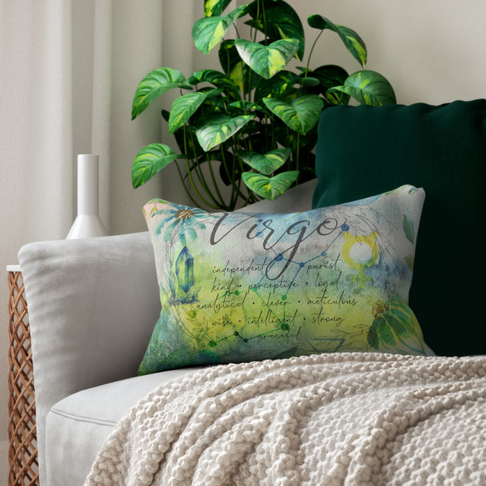 Virgo Spun Polyester Lumbar Pillow