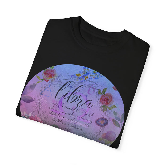 Libra Unisex Garment-Dyed T-shirt