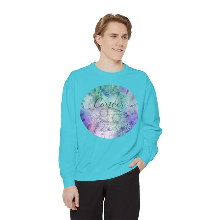 Cancer Unisex Garment-Dyed Sweatshirt
