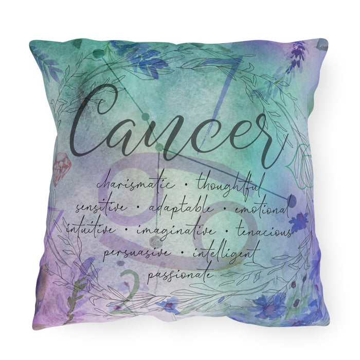 Cancer Outdoor Pillows
