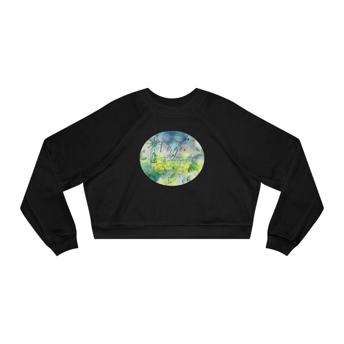 Virgo Women's Cropped Fleece Pullover