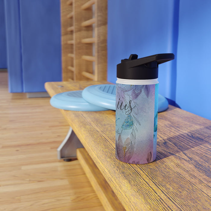 Sagittarius Stainless Steel Water Bottle, Standard Lid