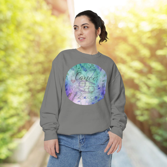 Cancer Unisex Garment-Dyed Sweatshirt