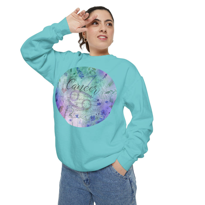 Cancer Unisex Garment-Dyed Sweatshirt