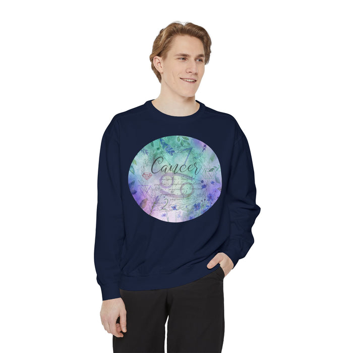 Cancer Unisex Garment-Dyed Sweatshirt