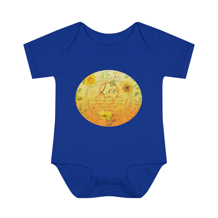 Leo Infant Baby Rib Bodysuit