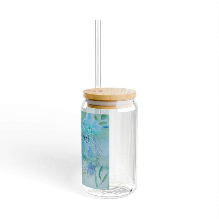 Aquarius Sipper Glass, 16oz