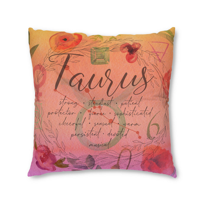 Taurus Tufted Floor Pillow, Square