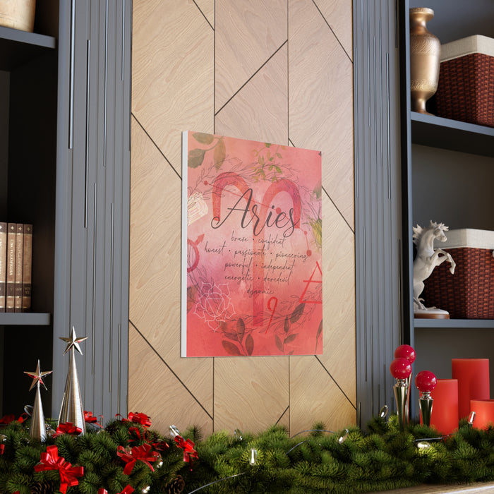Aries Canvas Gallery Wraps