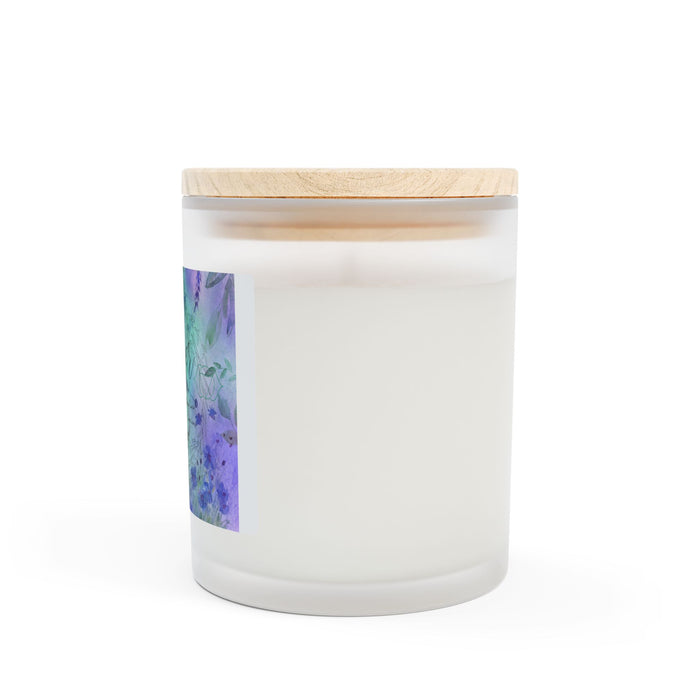 Cancer Frosted Glass Candle, 11oz