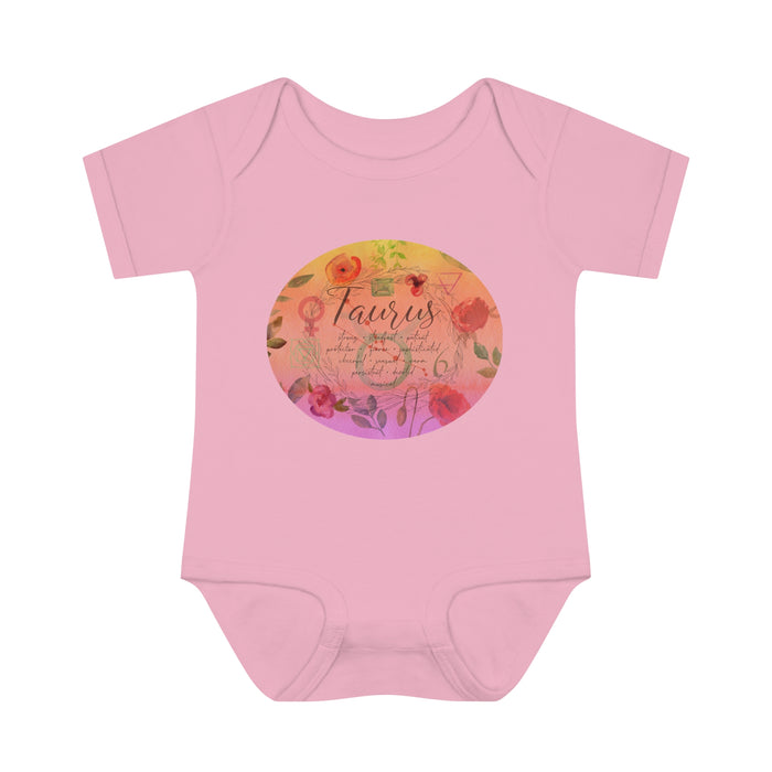 Taurus Infant Baby Rib Bodysuit