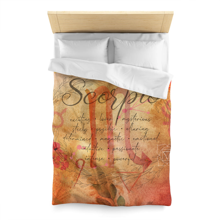 Scorpio Microfiber Duvet Cover