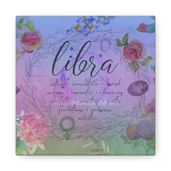 Libra Canvas Gallery Wraps