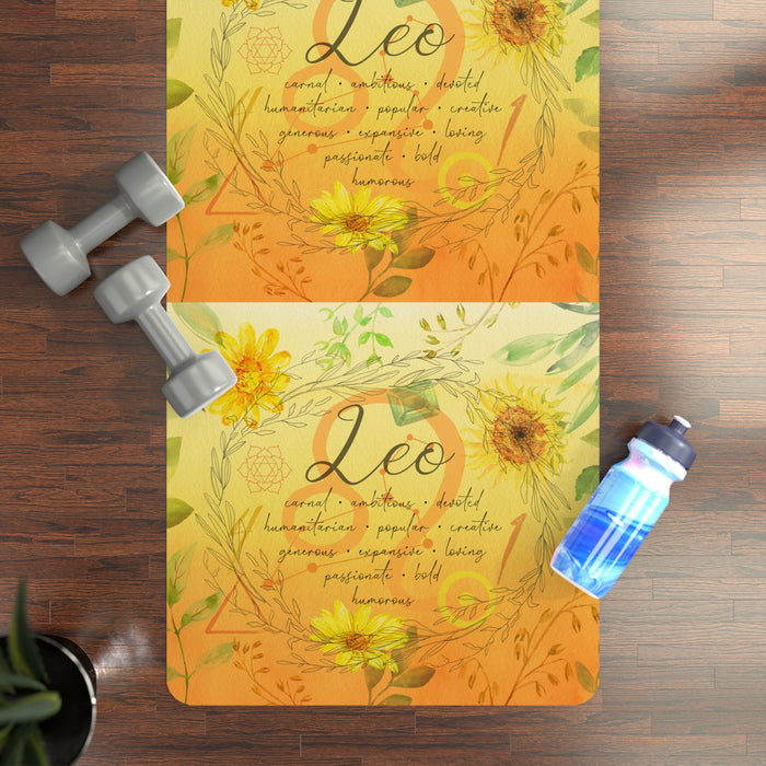 Leo Rubber Yoga Mat