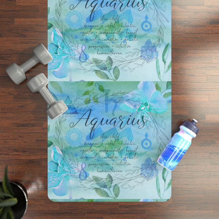 Aquarius Rubber Yoga Mat