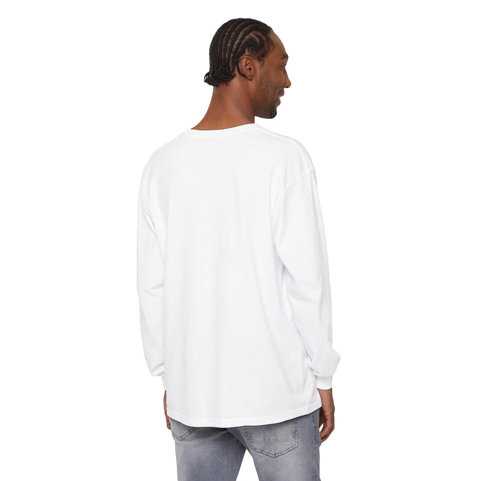 Pisces Unisex Garment-dyed Long Sleeve T-Shirt