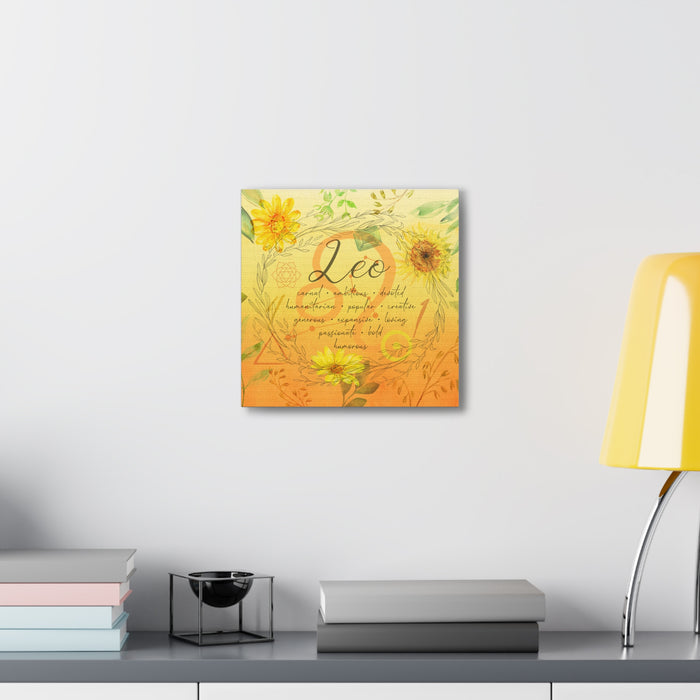 Leo Canvas Gallery Wraps