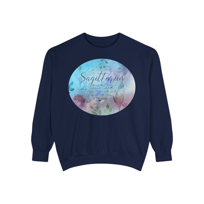 Sagittarius Unisex Garment-Dyed Sweatshirt