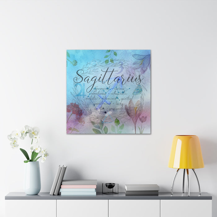Sagittarius Canvas Gallery Wraps