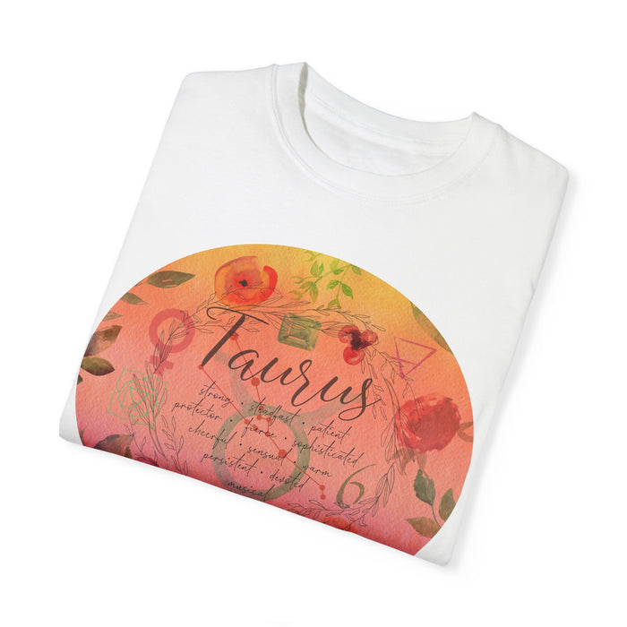 Taurus Unisex Garment-Dyed T-shirt