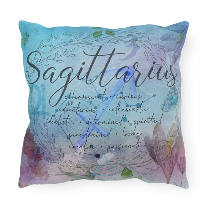 Sagittarius Outdoor Pillows