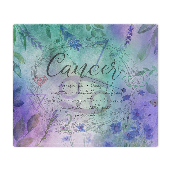 Cancer Microfiber Blanket