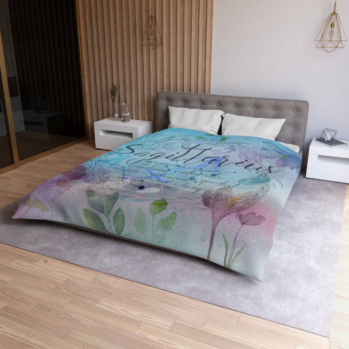 Sagittarius Microfiber Duvet Cover