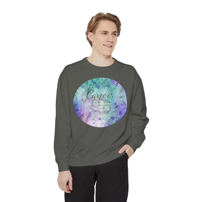 Cancer Unisex Garment-Dyed Sweatshirt