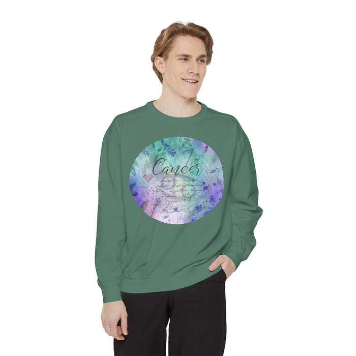 Cancer Unisex Garment-Dyed Sweatshirt