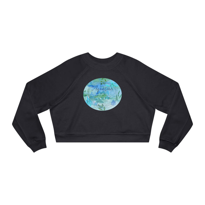Aquarius Women's Cropped Fleece Pullover