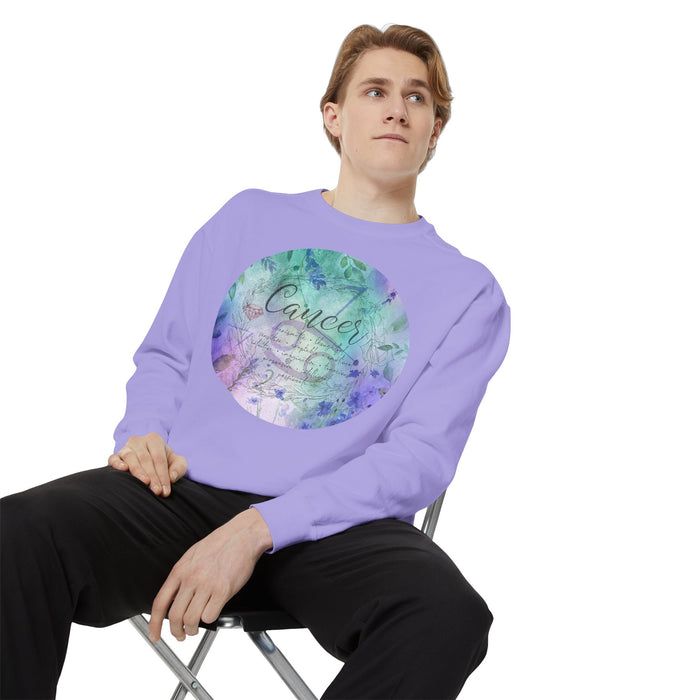 Cancer Unisex Garment-Dyed Sweatshirt