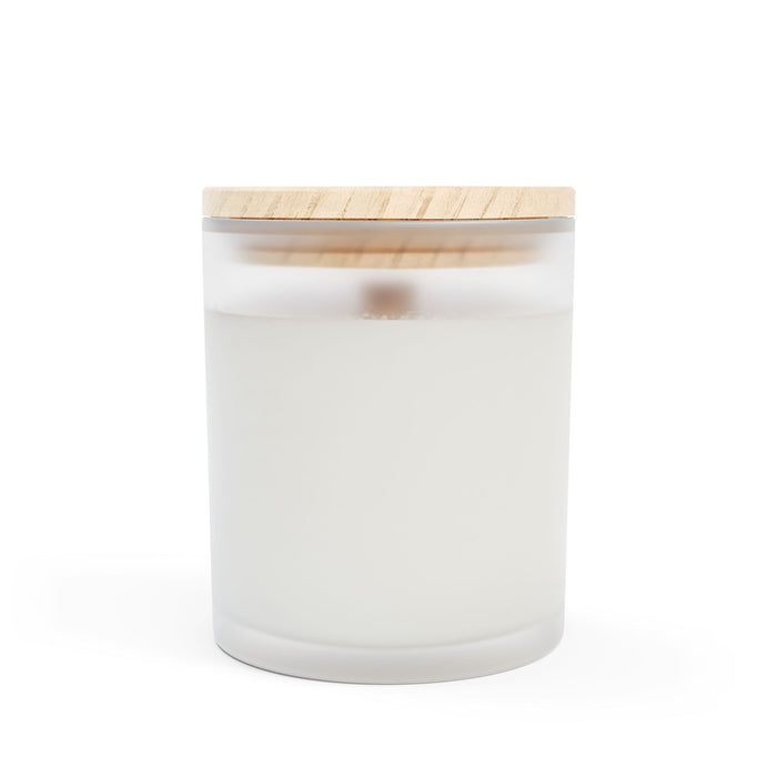 Libra Frosted Glass Candle, 11oz