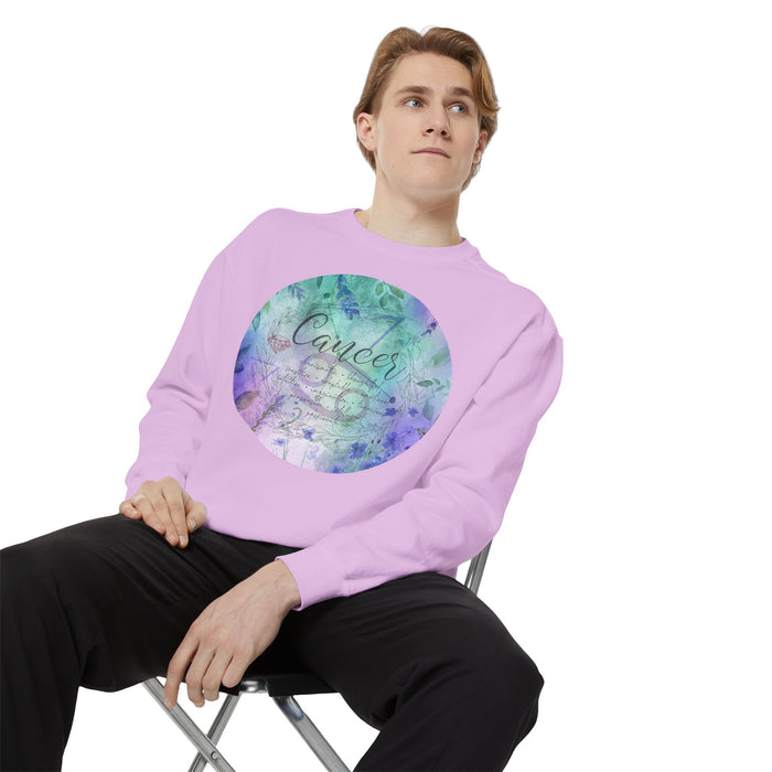 Cancer Unisex Garment-Dyed Sweatshirt