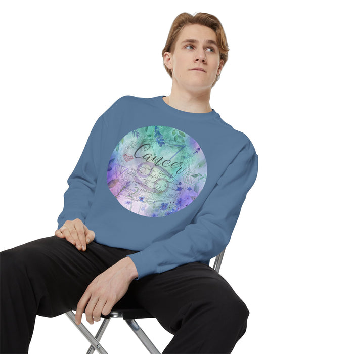 Cancer Unisex Garment-Dyed Sweatshirt