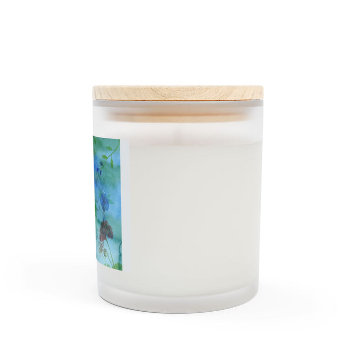Capricorn Frosted Glass Candle, 11oz