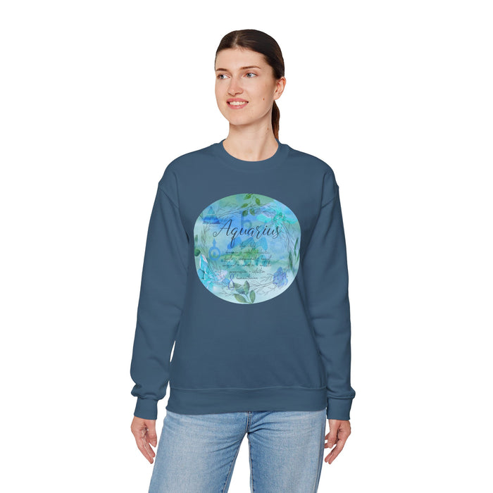 Aquarius Unisex Heavy Blend™ Crewneck Sweatshirt