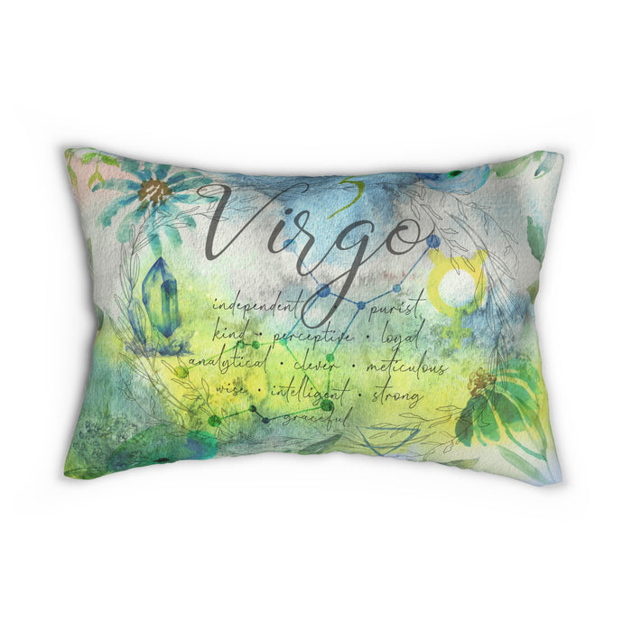 Virgo Spun Polyester Lumbar Pillow