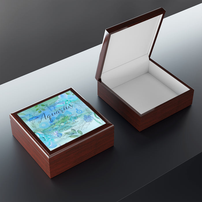 Aquarius Jewelry Box