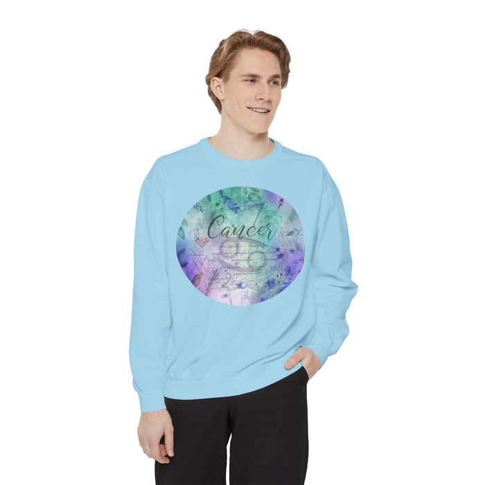 Cancer Unisex Garment-Dyed Sweatshirt
