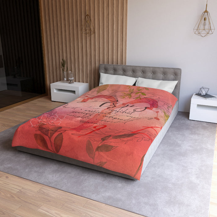 Aries Microfiber Duvet Cover